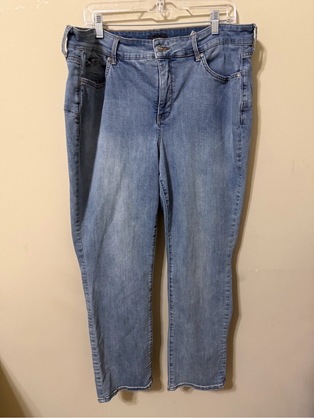 NYDJ women’s plus 18w slim Marilyn Straight Leg Jeans cool embrace lift tuck